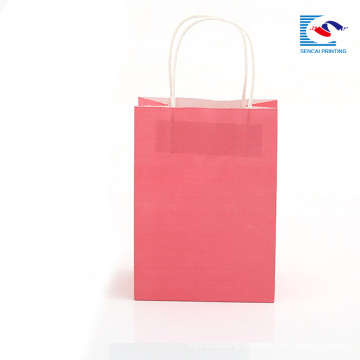 OEM custom luxury high quality printed paper gift bag with PP handle
